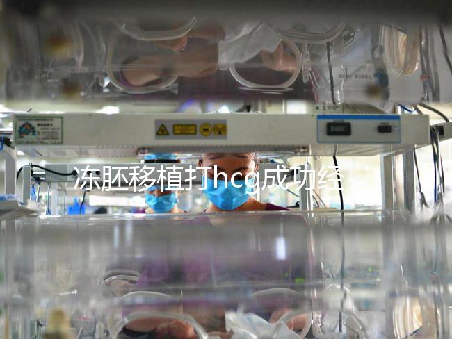 凍胚移植打hcg成功經驗分享，能否幫助著床、保胎一看便知
