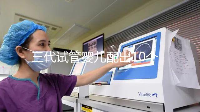 三代試管嬰兒配出10個囊胚能篩出幾個用于移植?