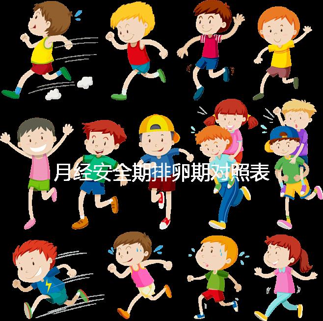 月經安全期排卵期對照表一覽，手把手教你計算備孕日子