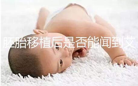 胚胎移植后是否能聞到艾灸的味道，這是否會影響一篇文章