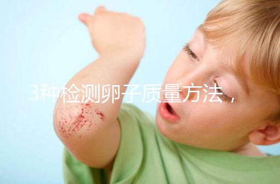 3種檢測卵子質(zhì)量方法，怎么做才能促進卵泡發(fā)育