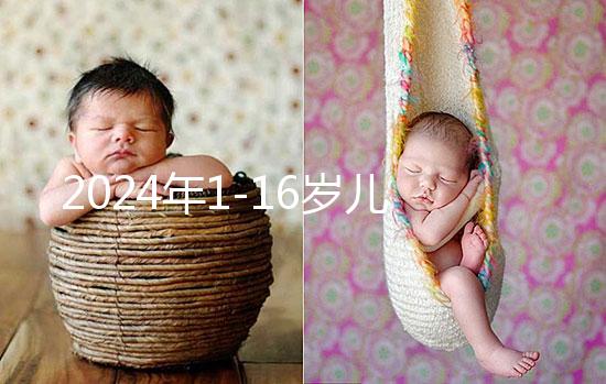 2024年1-16歲兒童身高體重標(biāo)準(zhǔn)表，不快速對(duì)比測(cè)量